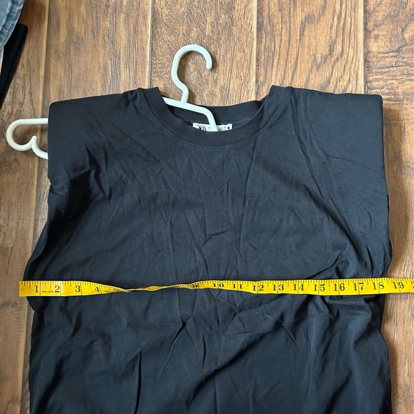 Zara Black Boxy Tank Top - Picture 5 of 5